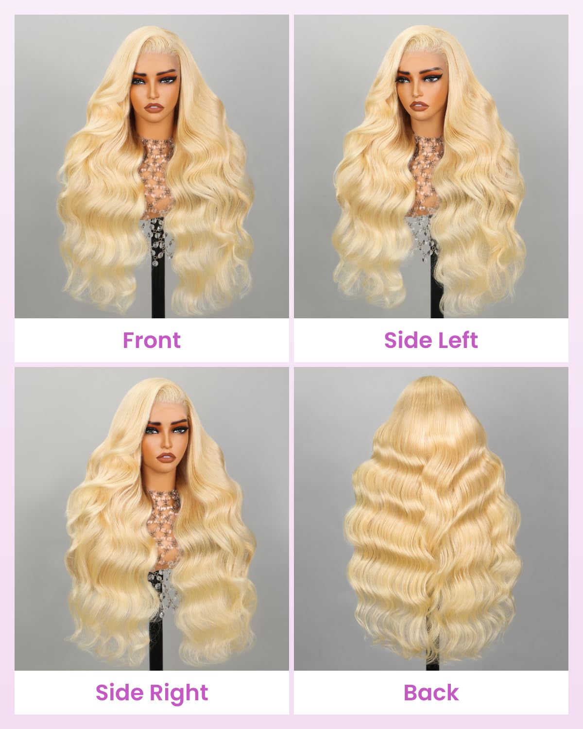 Bossy Blonde Body Wave - HD Lace Frontal Wig (13x4)