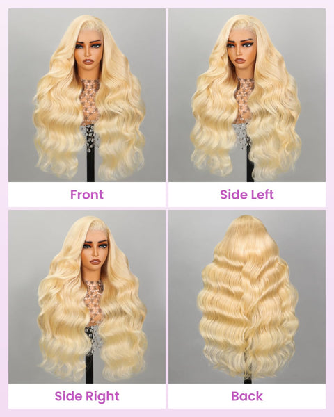 Bossy Blonde Body Wave - HD Lace Frontal Wig (13x4)