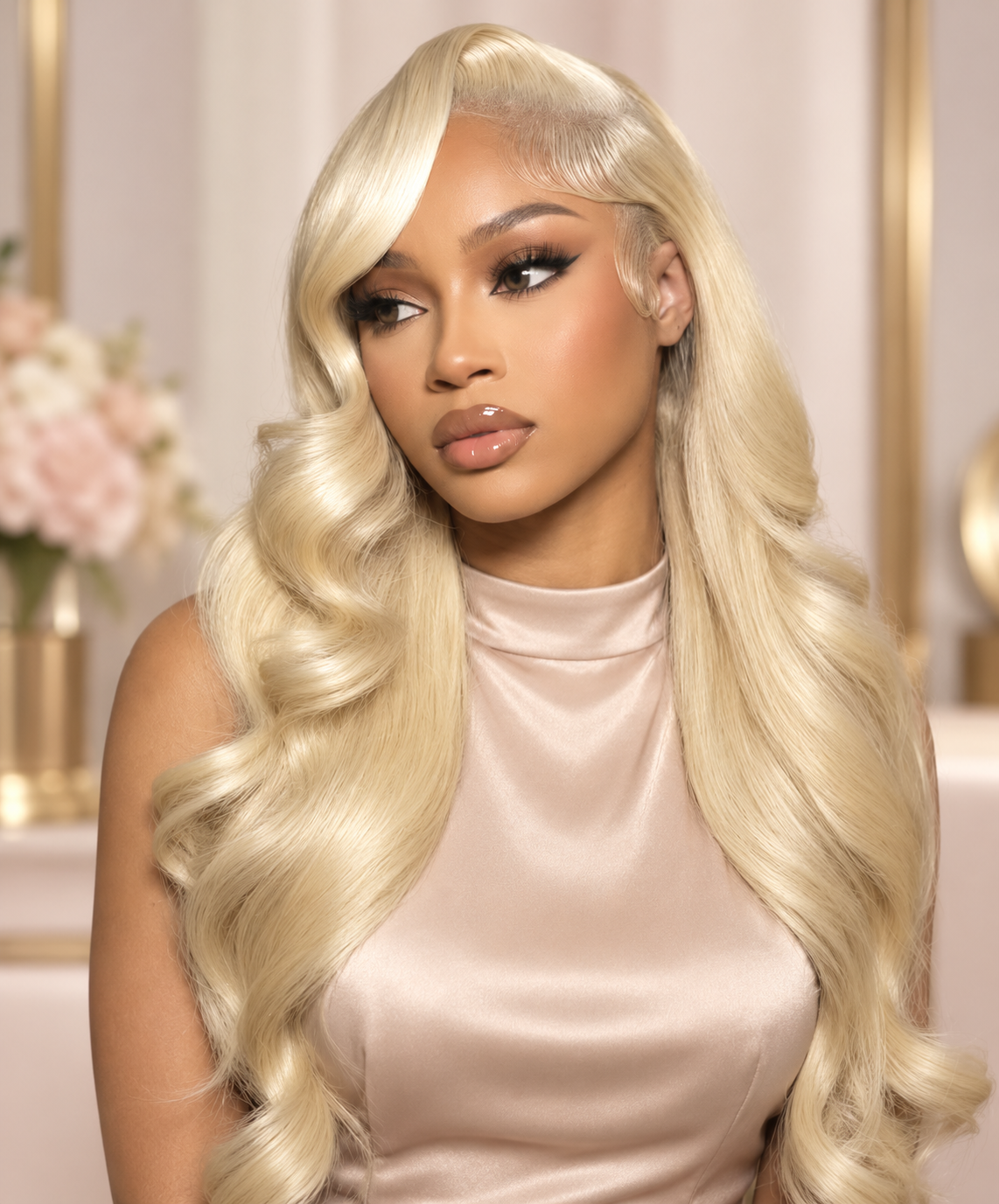 Bossy Blonde – Custom HD Lace Wig