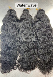 Booji Water Wave - Human Hair Crochet