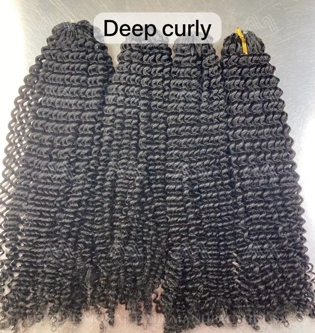 Booji Deep Curly - Human Hair Crochet