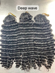 Booji Deep Wave - Human Hair Crochet