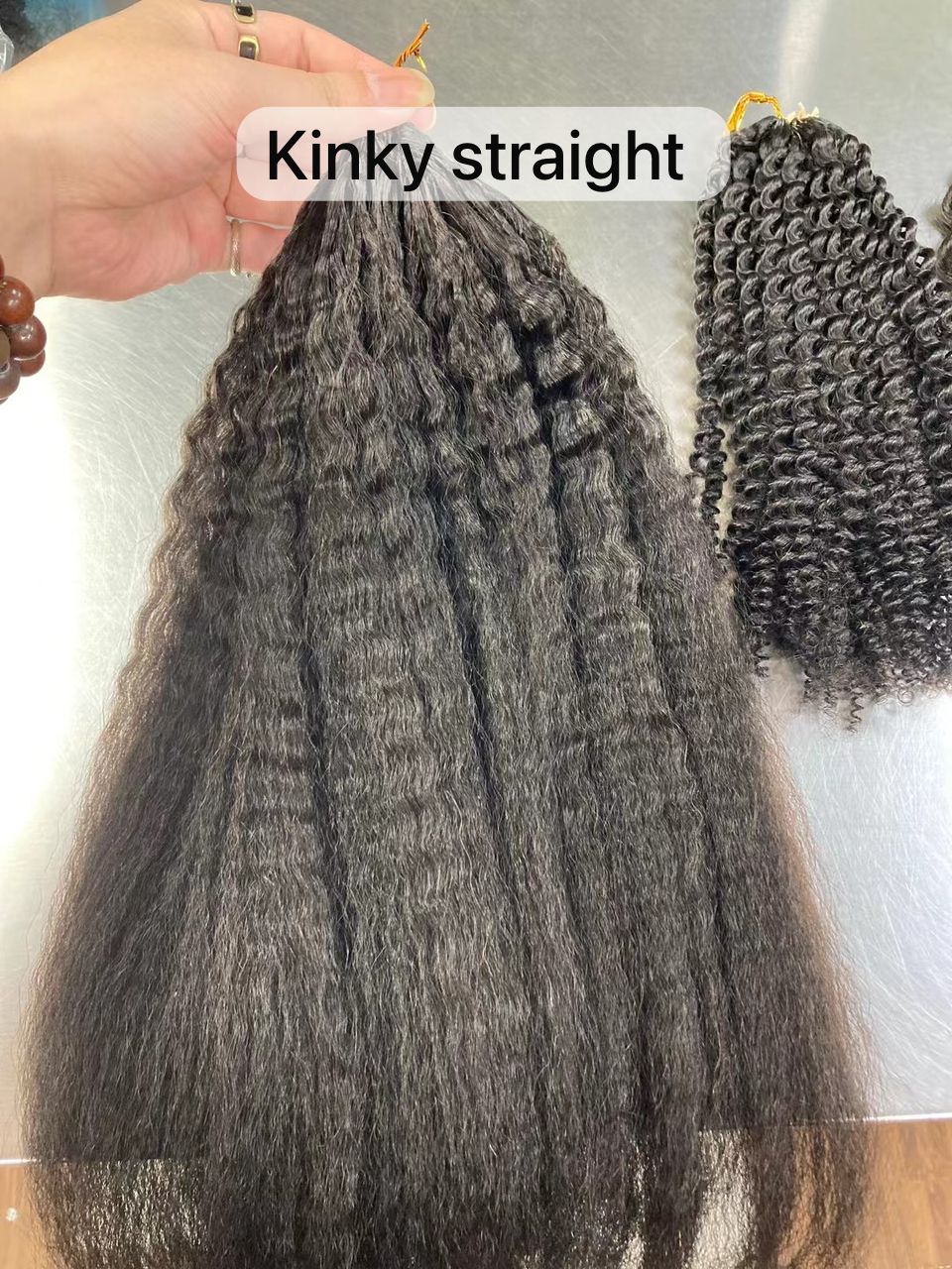 Booji Kinky Straight - Human Crochet Hair