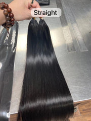 Booji Straight - Human Hair Crochet