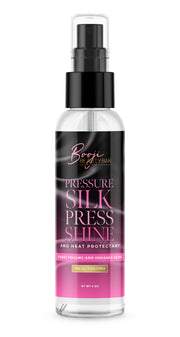 Pressure Silk Press Shine + Heat Protectant Spray
