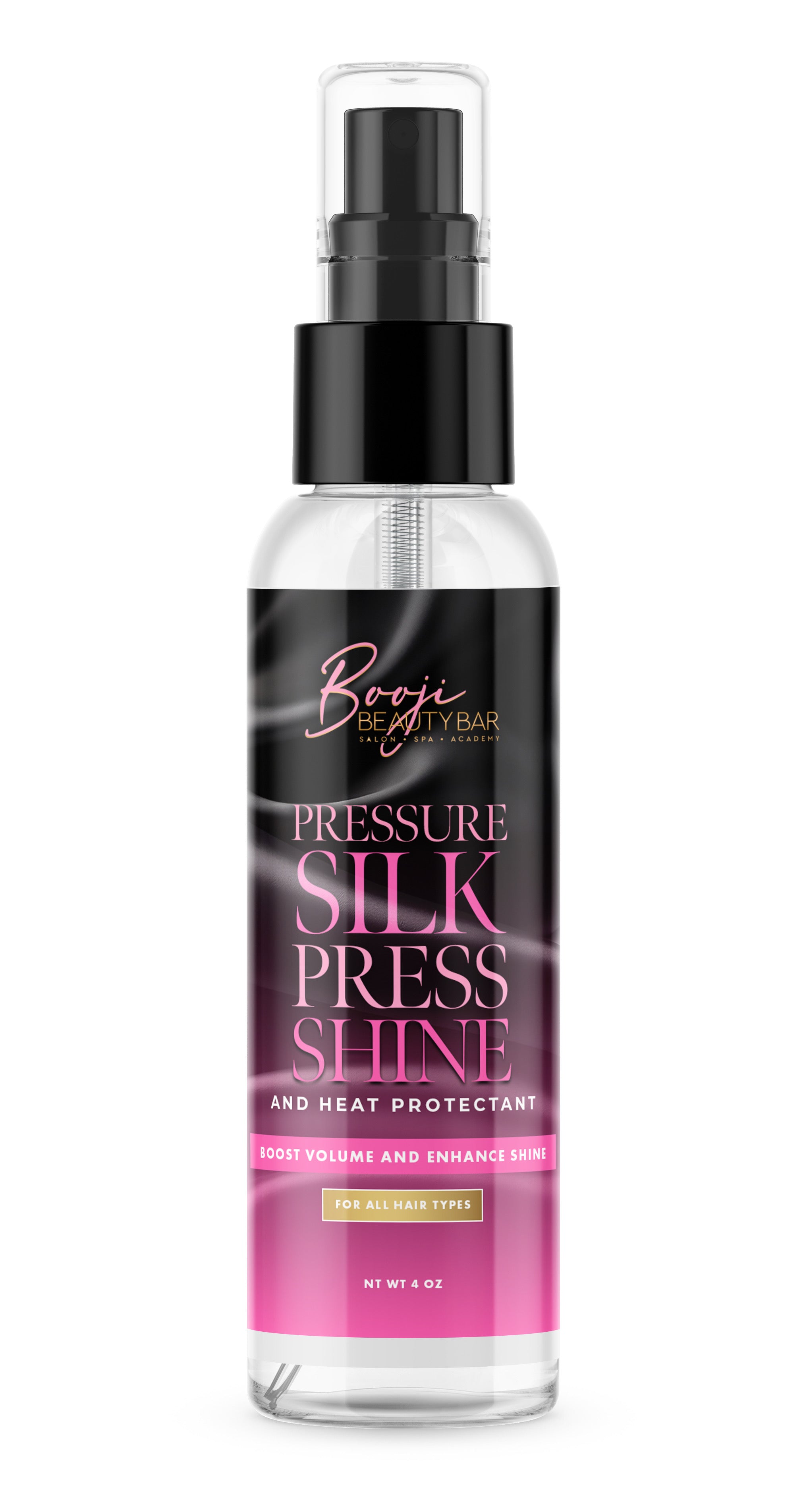 Pressure Silk Press Shine + Heat Protectant Spray