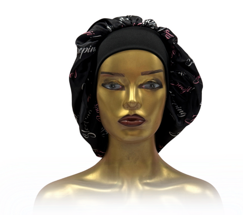 Sleeping Booji Satin Hair Caps
