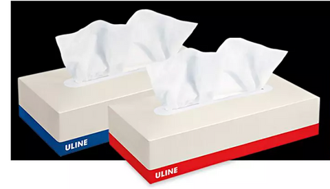ULINE Deluxe Facial Tissue