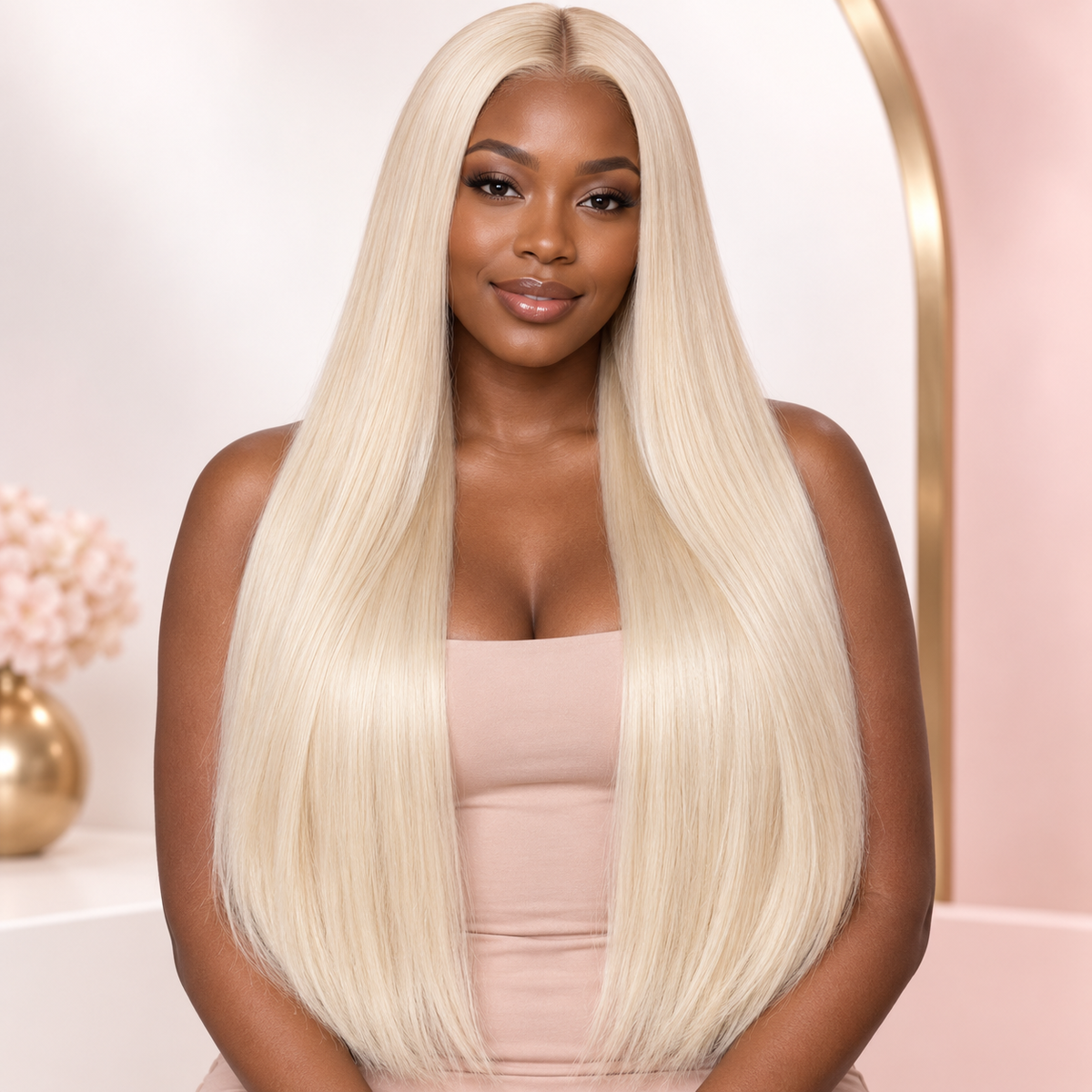 Bossy Blonde Straight – Hair Bundle
