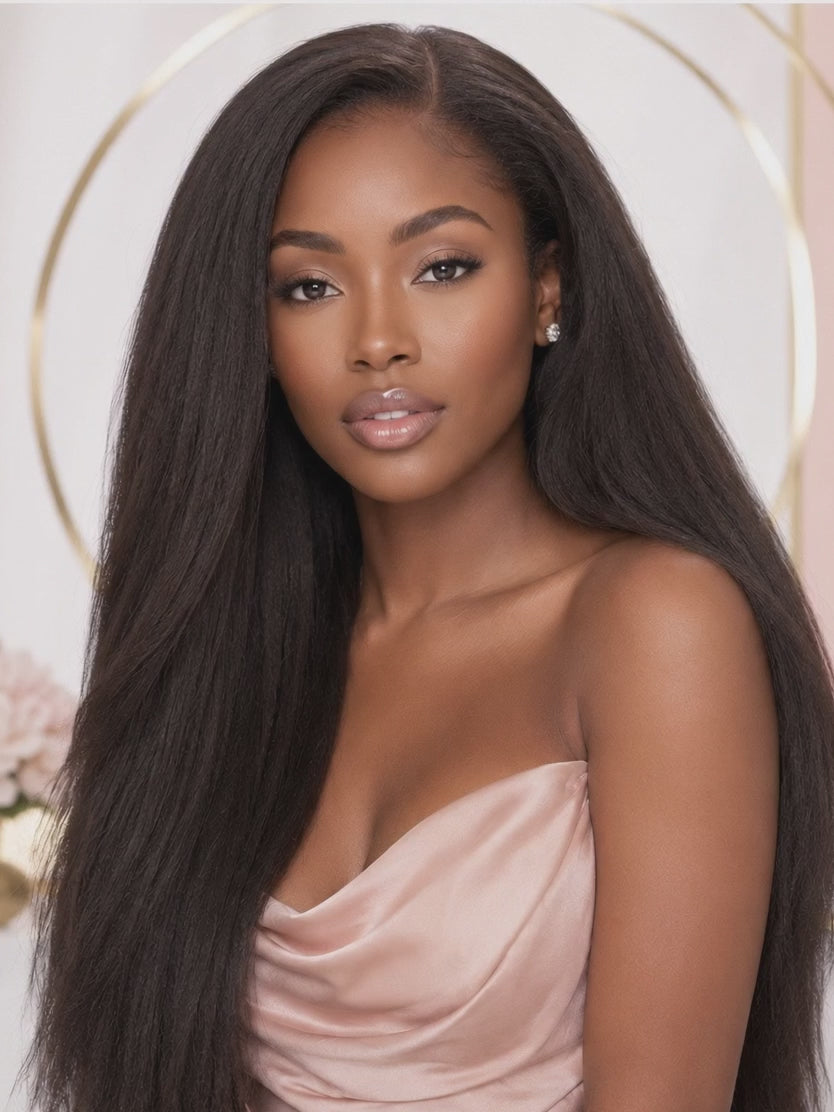 Load video: Klassy Yaki Straight - Hair Bundle
